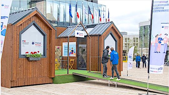 HABITAT - Le France Rénov' Tour fait étape à Pau avec deux maisons mobiles